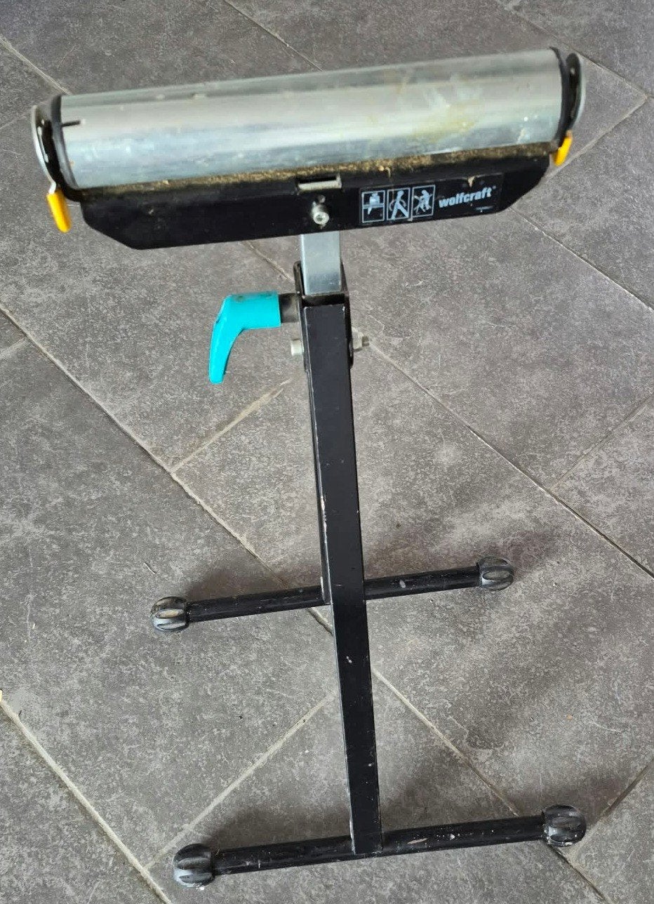 servante à rouleau réglable en hauteur et pliable Wolcraft, Enlèvement