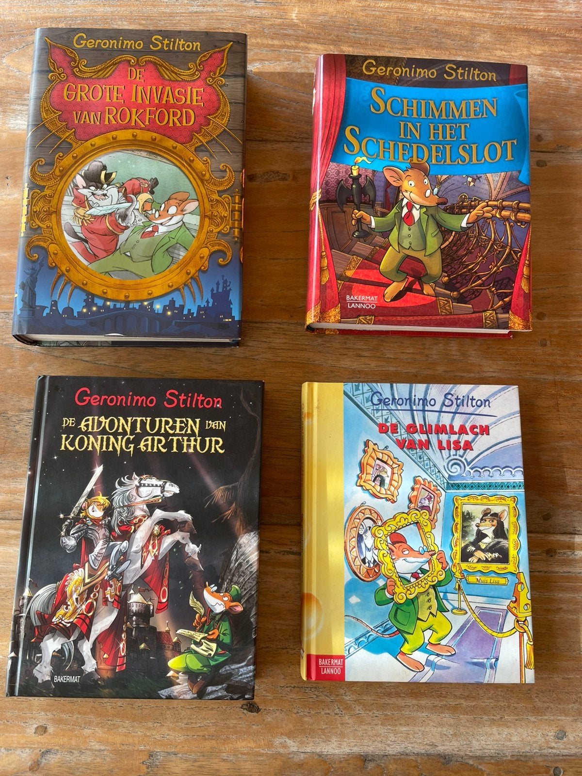 Geronimo Stilton 4 boeken, Boeken, Ophalen of Verzenden, Zo goed als nieuw