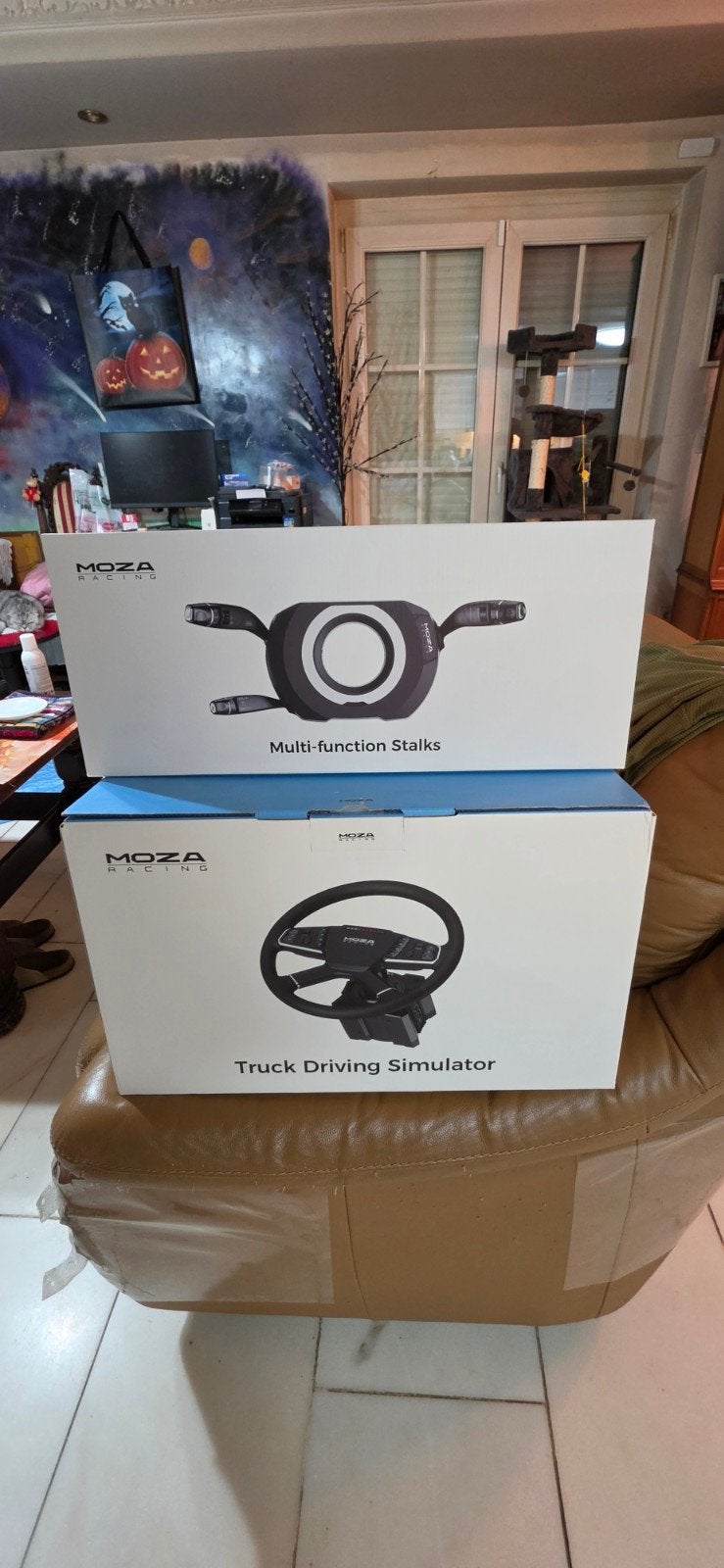 MOZA Trucking bundel met Multi-function stalks, Ophalen, Zo goed als nieuw, Racen en Vliegen