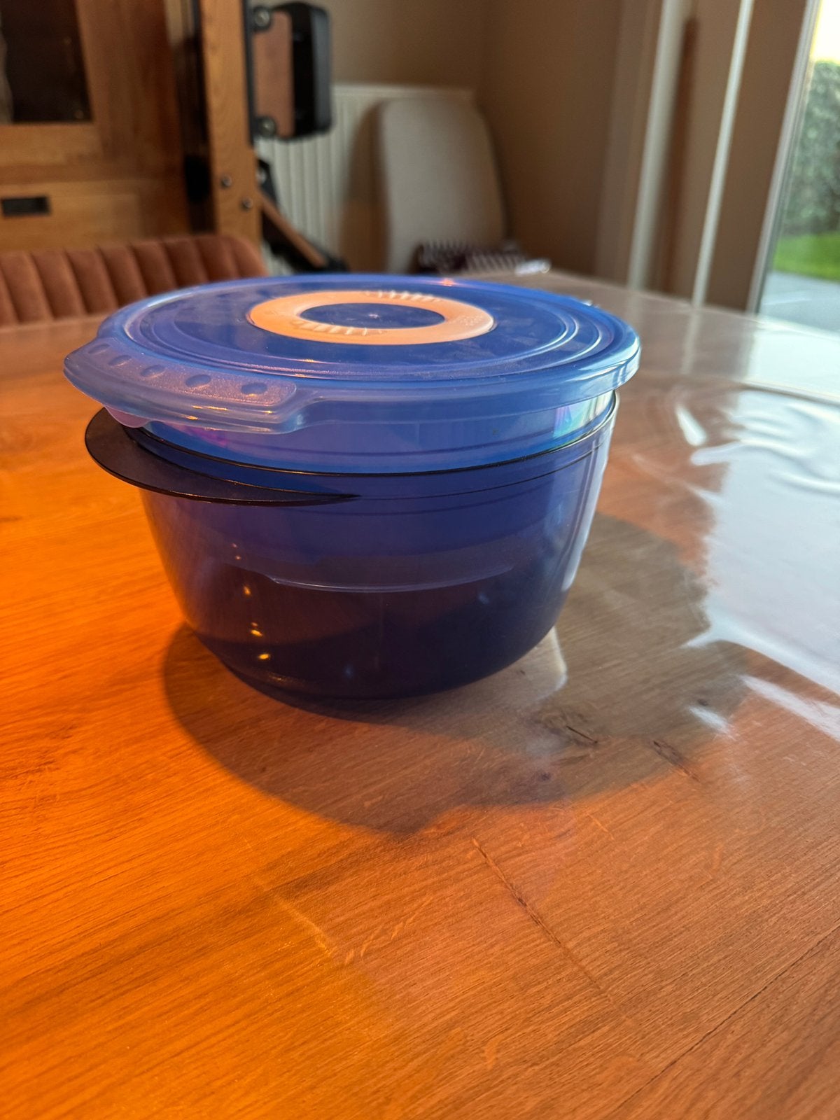 Tupperware microgolf pot stomer, Ophalen of Verzenden, Zo goed als nieuw