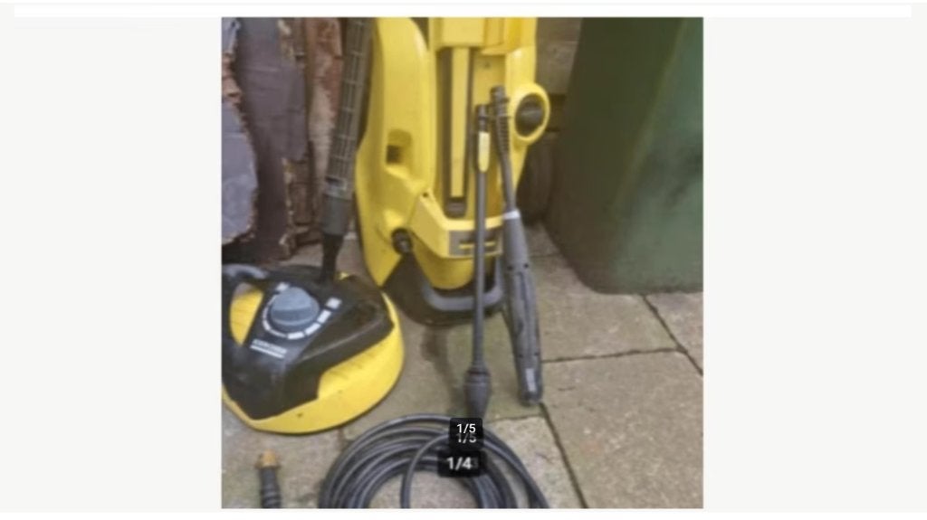 Hogedrukreiniger karcher k 5 power control/rioolrat, Ophalen, Gebruikt, Met regelbare waterdruk, KARCHER