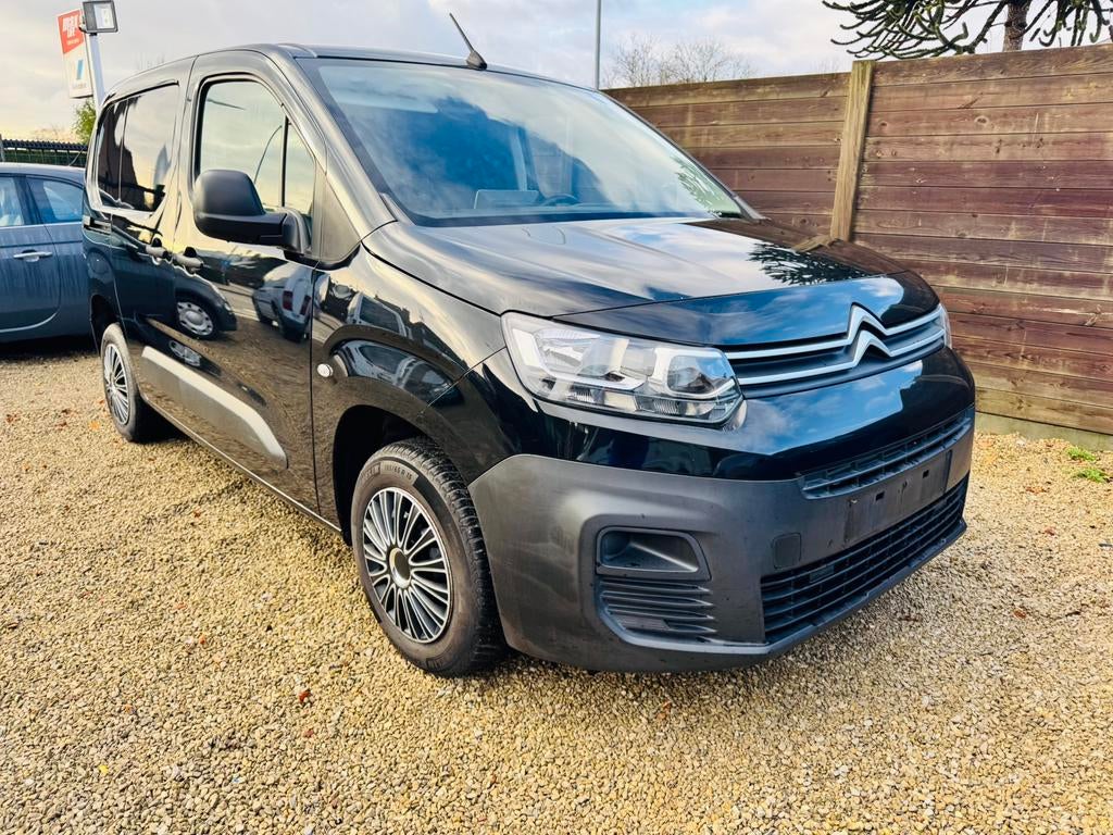 Citroen Berlingo 3-zit met garantie, Bluetooth, Euro 6, Citroën, Zwart