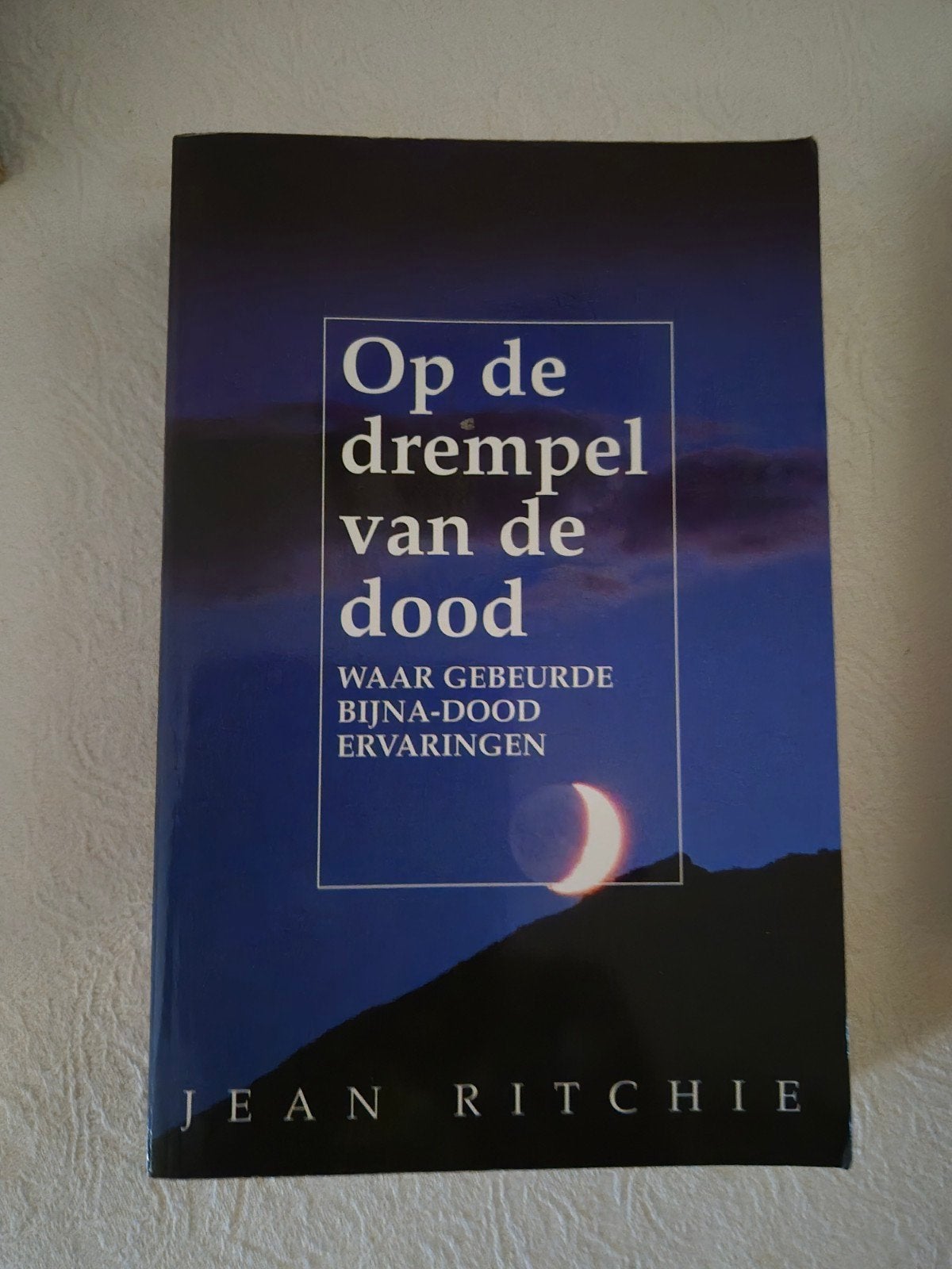 Biek "Op de drempel van de dood" ZGAN, Ziel of Sterfelijkheid, Verhaal of Roman, J. Ritchie, Ophalen of Verzenden
