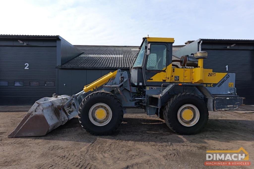 Werklust WG 35C 4x4 wiellader met bak en snelwissel - extra, Graaflaadcombinatie