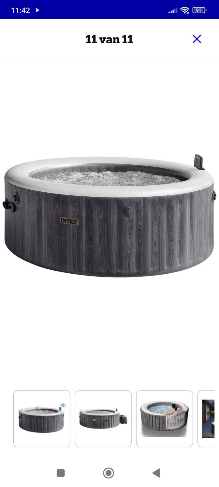 Jacuzzi, Ophalen, Pomp