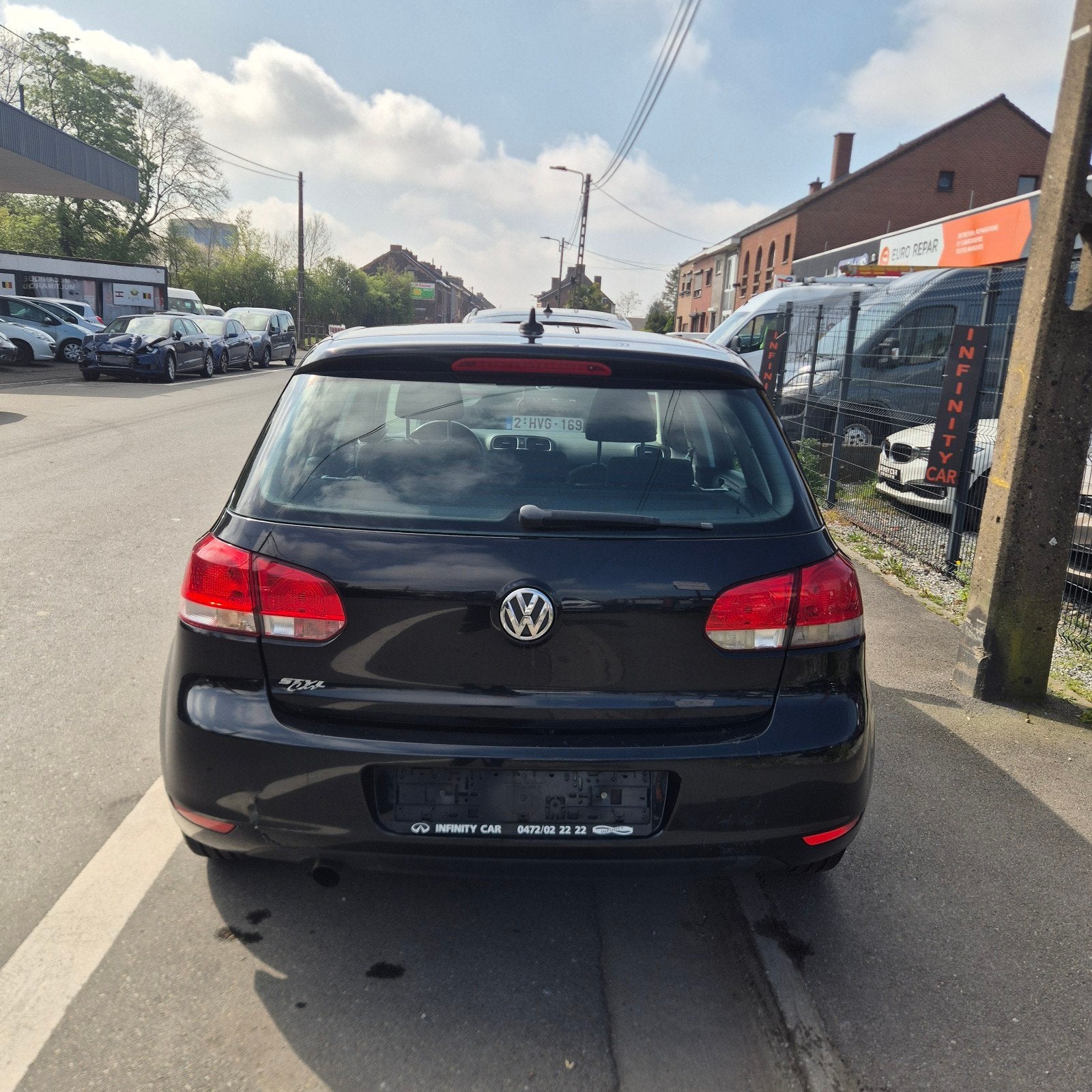 Volkswagen Golf 1.6 TDI 330000 km 2011 clim GPS, Euro 5, Boîte manuelle, 5 portes, Tissu