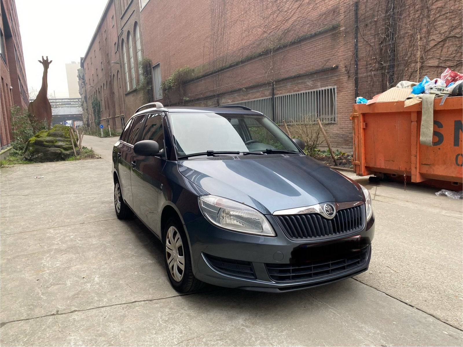 Skoda Fabia 1.2 essence BWJ 2014, Autos, 998 cm³, Entreprise, Noir, 5 portes