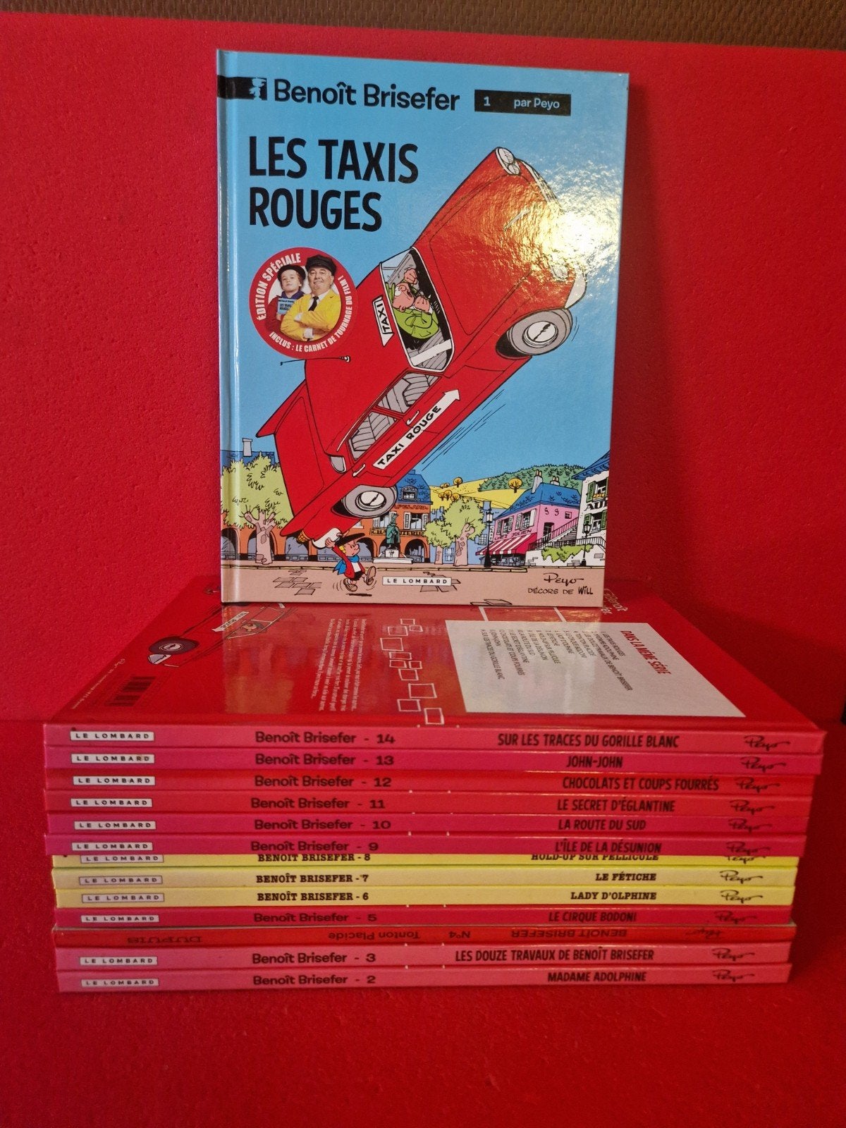lot de 14 bd Benoît brisefer 1 à 14 (intégrale de la série), Enlèvement ou Envoi