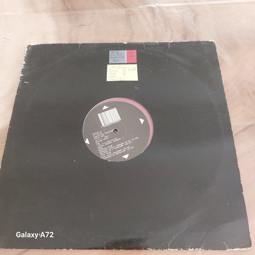 wax untitled purple vinyl 12 inch maxi, 12 pouces, Enlèvement ou Envoi, Autres types, Utilisé