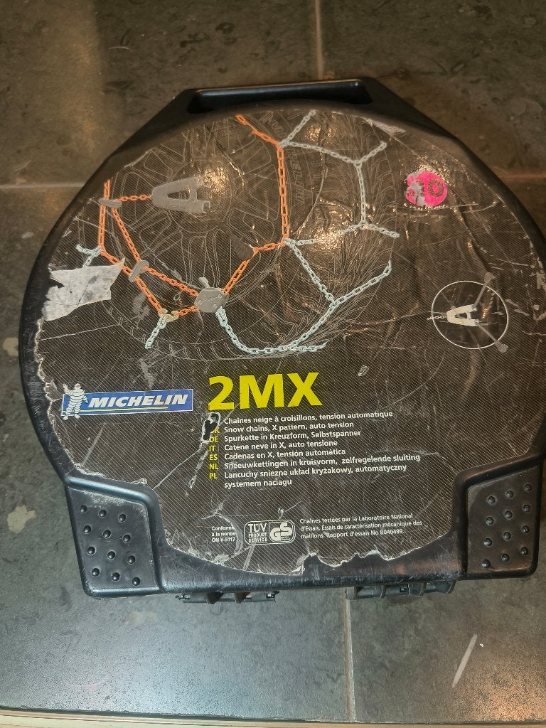 SNEEUWKETTINGEN MICHELIN 2MX10, Enlèvement