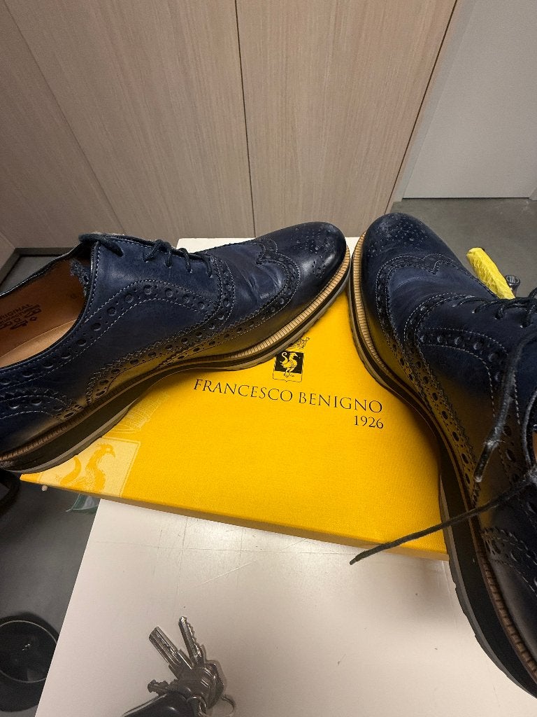 Schoenen Francesco Benigno, Vêtements | Hommes, Francesco Benigno, Chaussures à lacets, Comme neuf, Enlèvement