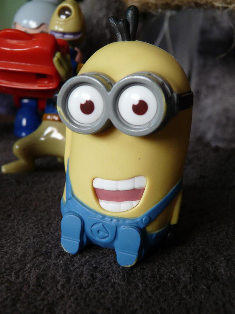 Figurine Minion en plastique +/- 9 cm, Enlèvement, Utilisé
