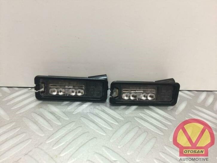 vw golf 6 7 polo 2g feu de plaque d'immatriculation led set, Volkswagen, Volkswagen AG, Vw@volkswagen.de, Utilisé