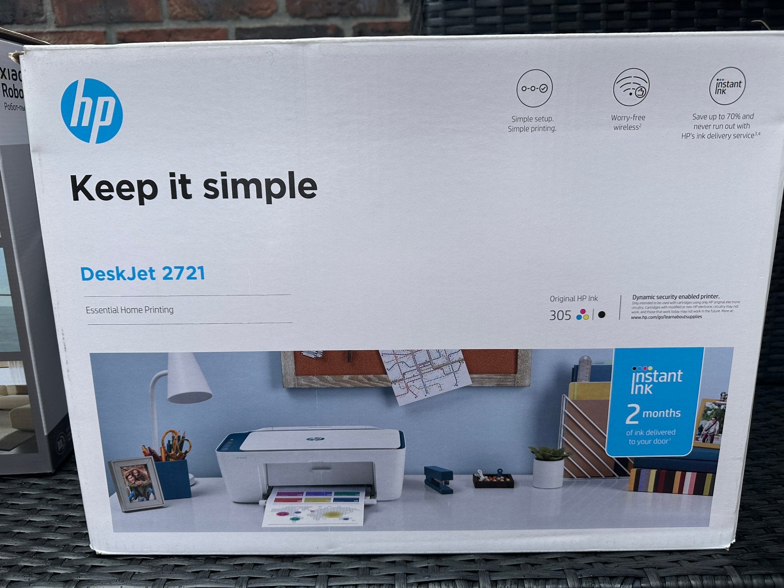 HP printer in heel goede staat, Informatique & Logiciels, Imprimantes, Wi-Fi intégré, Enlèvement, Imprimante à jet d'encre, Impression noir et blanc