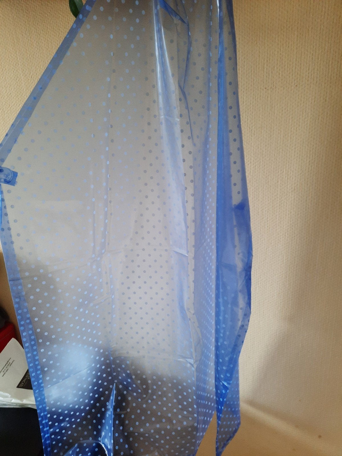 schort in plastiek, Ophalen, Gebruikt
