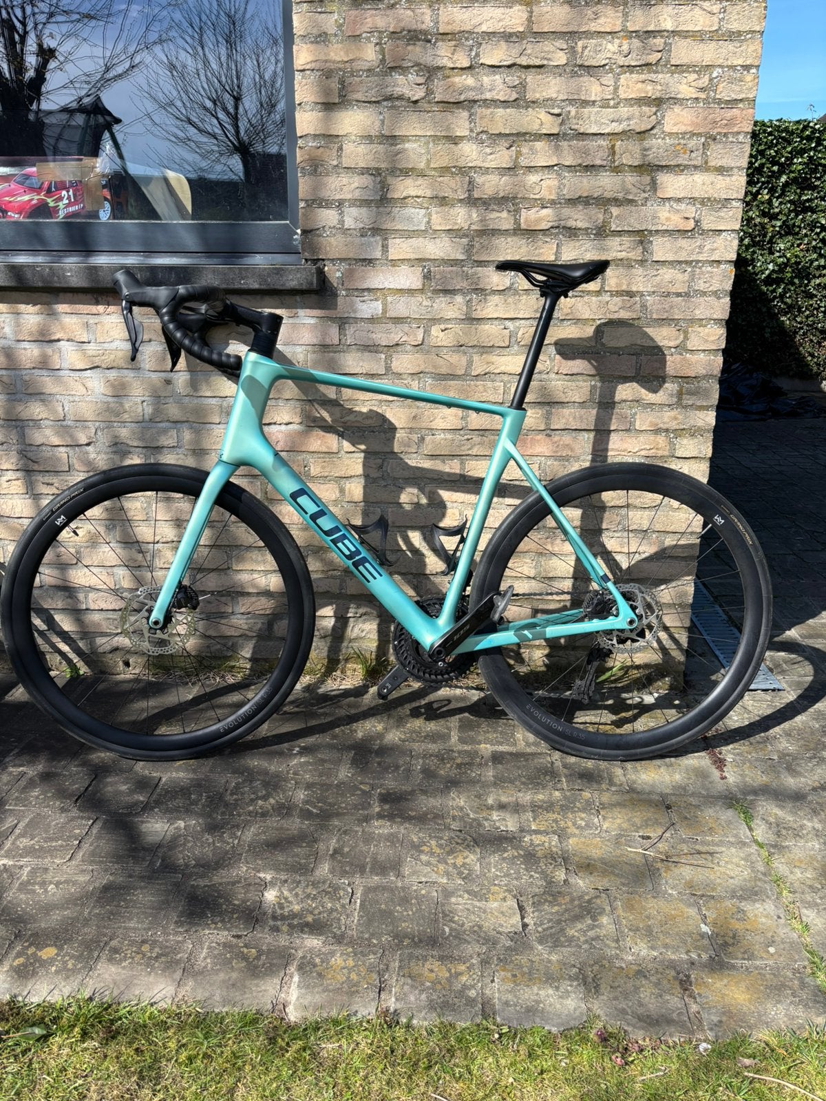 Cube attain c62 slx, Fietsen en Brommers, Fietsen | Racefietsen, Zo goed als nieuw, Overige merken, Meer dan 20 versnellingen