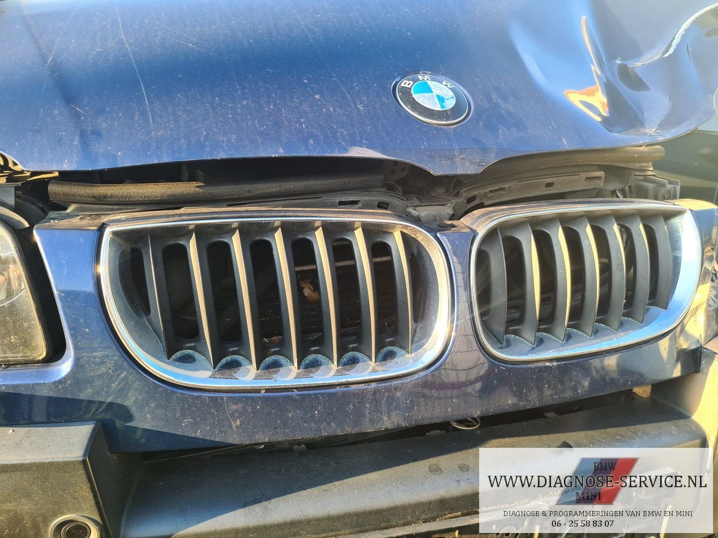 BMW X3 E83 grill links en rechts, Auto-onderdelen, Gebruikt, -, -, Ophalen of Verzenden