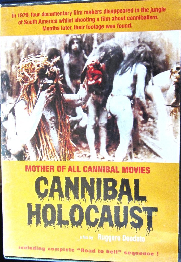 DVD HORROR/CULT- CANNIBAL HOLOCAUST (ZEER ZELDZAAM), Cd's en Dvd's, Dvd's | Horror, Zo goed als nieuw, Cult, Alle leeftijden, Ophalen of Verzenden