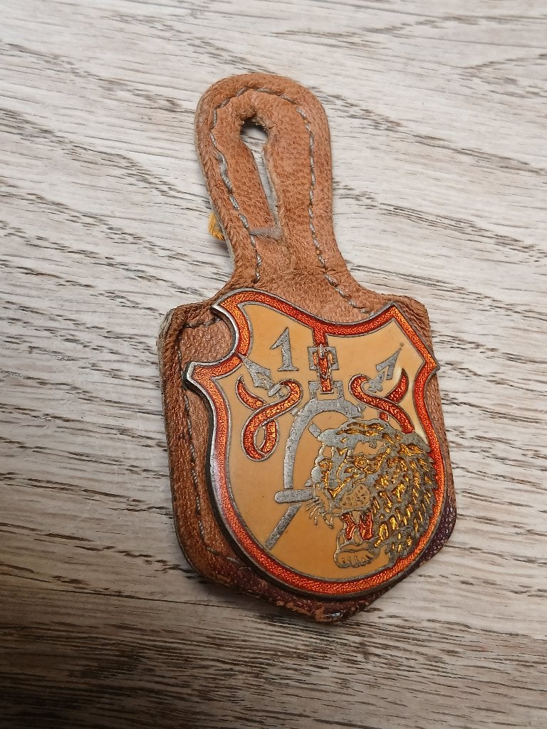 Breloque 1L 1 regiment de lanciers, Enlèvement ou Envoi, Armée de terre, Emblème ou Badge