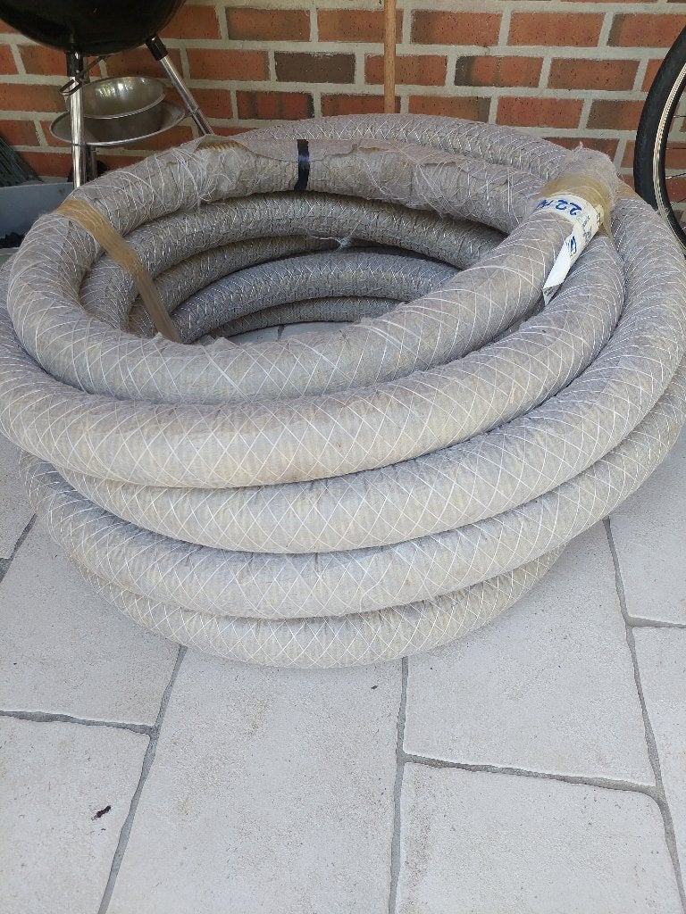 Tuyau de drainage neuf (drain), 80mm avec geotextile, Bricolage & Construction, Tuyaux & Évacuations, Neuf, PVC, Enlèvement, Évacuation