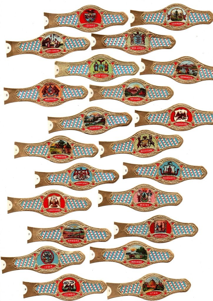 CLASSIQUES DES GROUPES DE CIGARES, Enlèvement ou Envoi, Neuf, Bagues de cigare