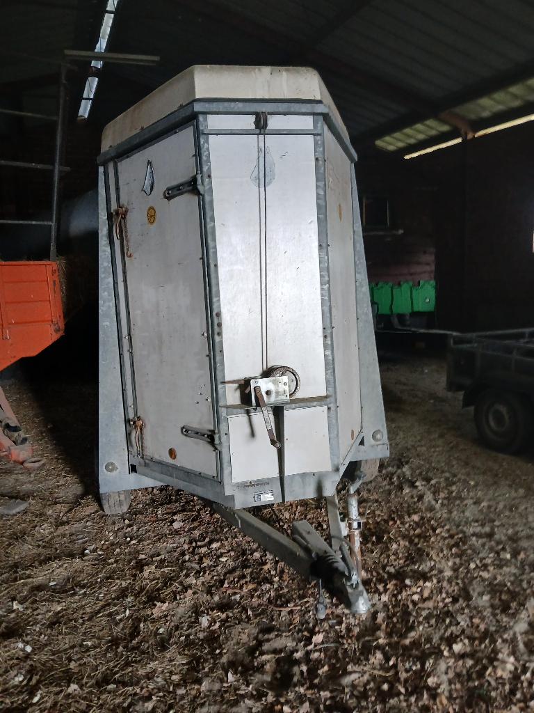 Packo dubbelas  dieren aanhangwagen, Ophalen of Verzenden, Veehouderij, Transport