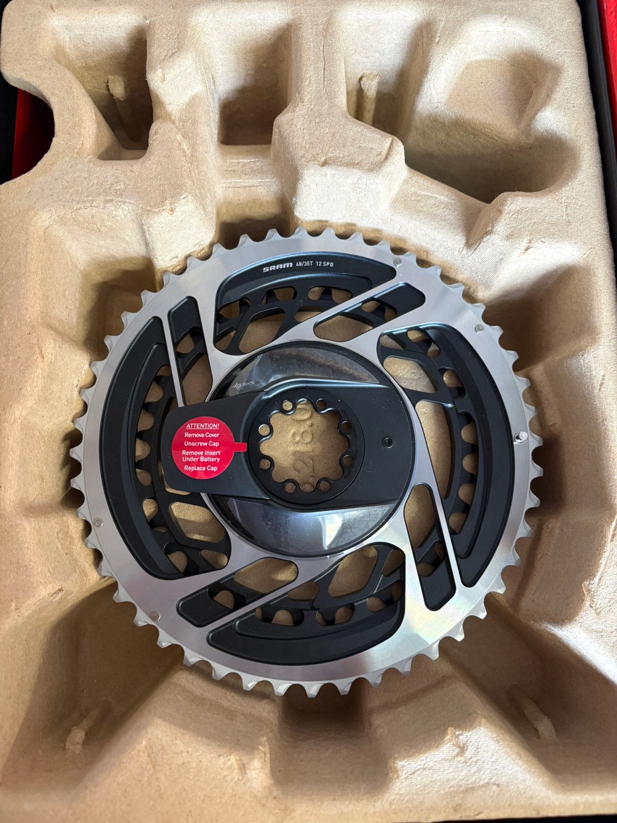 SRAM RED AXS D1 powemeter nieuw, Vélos & Vélomoteurs, Vélos Pièces, Enlèvement ou Envoi, Neuf, Pédalier ou Pédales