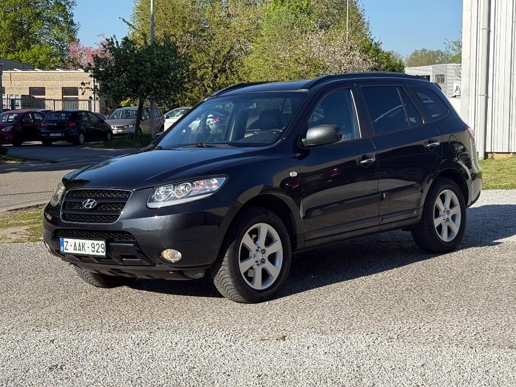 Hyundai Santa Fe 2.2crdi 4x4 Full Options, Cuir, Argent ou Gris, 110 kW, Entreprise