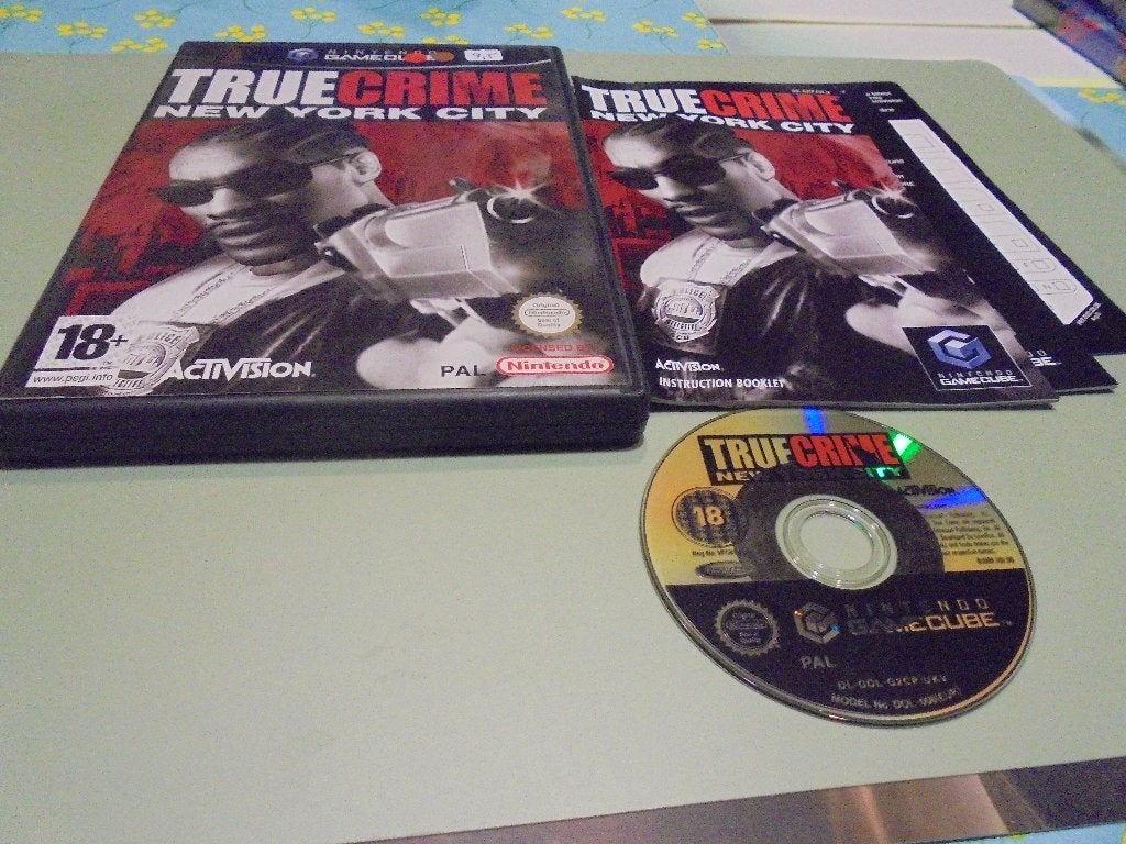 Nintendo Game Cube True Crime NY city (CIB), Games en Spelcomputers, Games | Nintendo GameCube, Gebruikt, Vanaf 18 jaar, Vechten