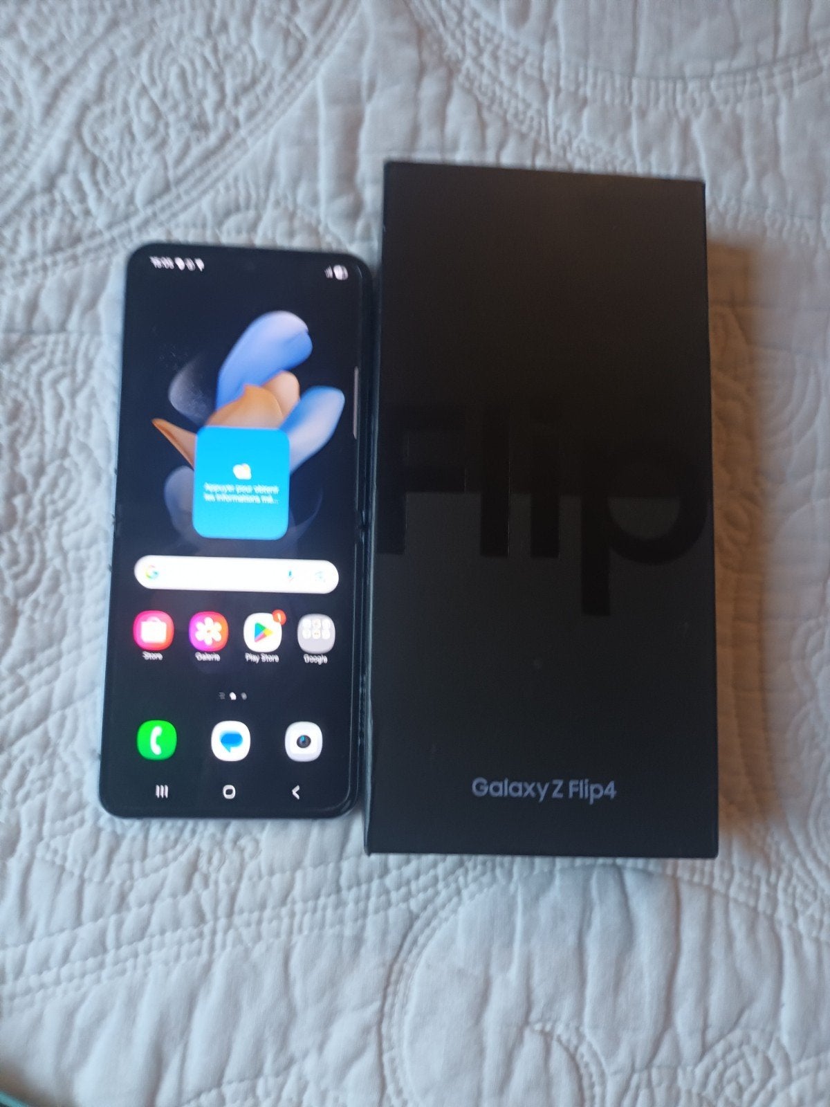 Samsung z flip 4 paars, Ophalen, Paars, Touchscreen, Zo goed als nieuw