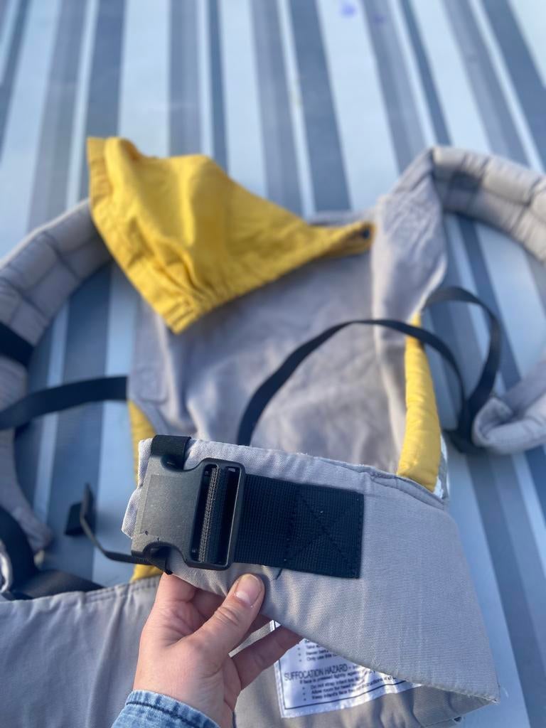 Draagzak tula zig zag grey, Kinderen en Baby's, Ophalen, Zo goed als nieuw, Draagzak