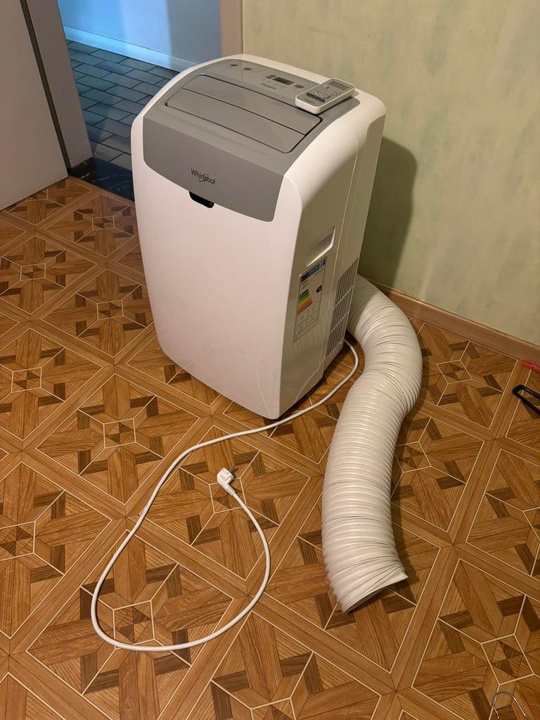 Mobiele airco Whirlpool PACW212CO Eco Silent, Ophalen, Zo goed als nieuw, Mobiele airco