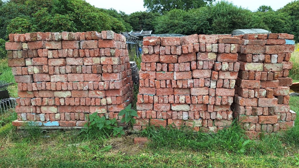 Gekuiste Paepsteen, Doe-het-zelf en Bouw, Metselstenen, Gebruikt, Bakstenen, Ophalen