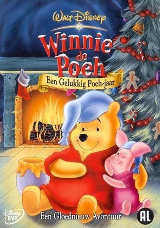 Disney dvd - Winnie de Poeh - Een gelukkig poeh jaar, Cd's en Dvd's, Dvd's | Tekenfilms en Animatie, Ophalen of Verzenden