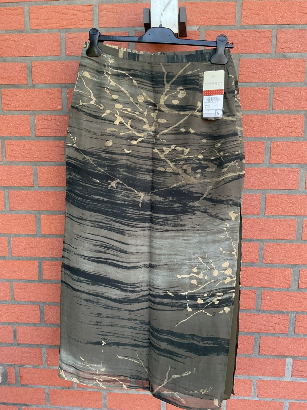 Nieuwe lange  zomerrok  Maat 42 zie foto, Kleding | Dames, Rokken, Maat 42/44 (L), Nieuw, Ophalen of Verzenden, Onder de knie