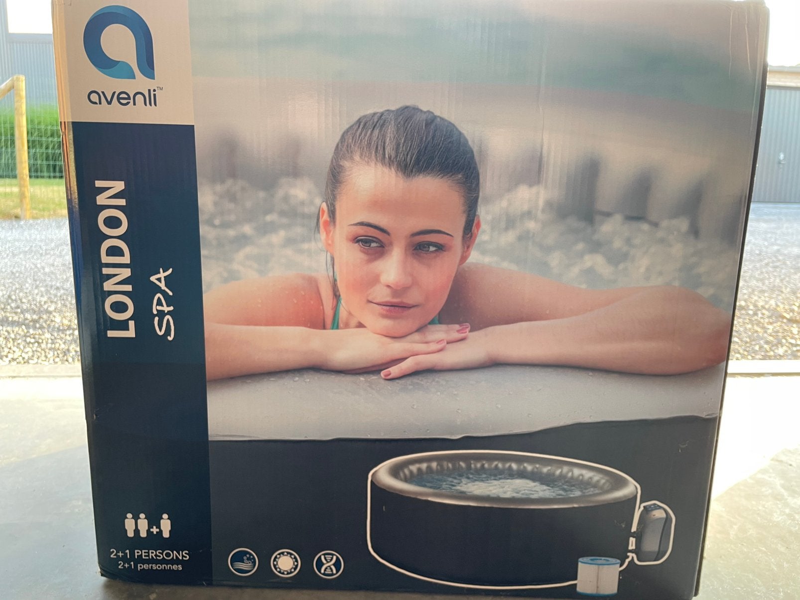 Spa Avenli London, Enlèvement, Comme neuf, Filtre, Gonflable