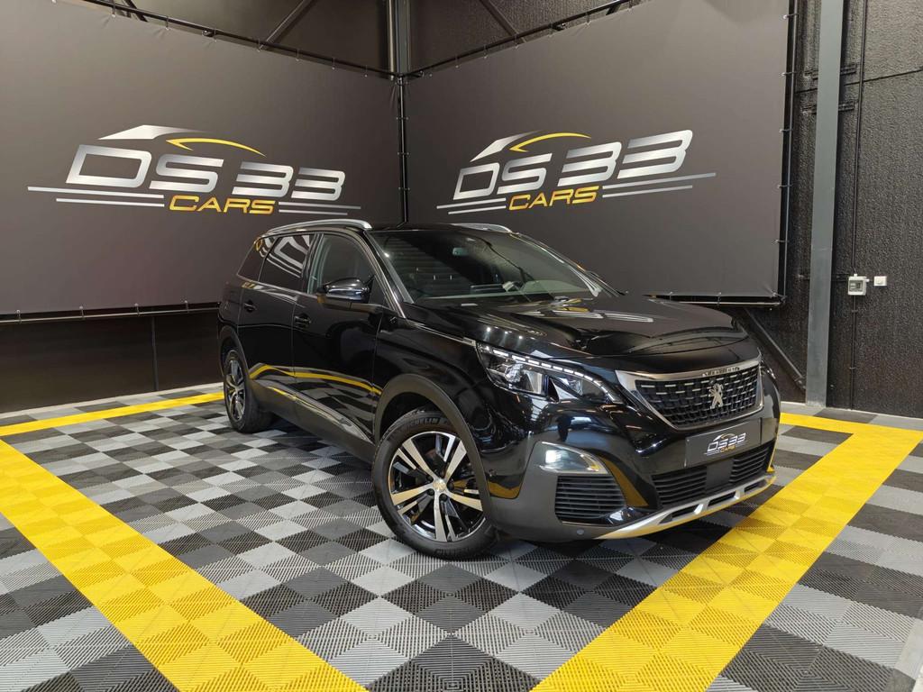 Peugeot 5008 1.6 181pk GT 7-zit/MemoryLeder/LED/Trekh/AdCrui, Gebruikt, 4 cilinders, 180 pk, Bedrijf