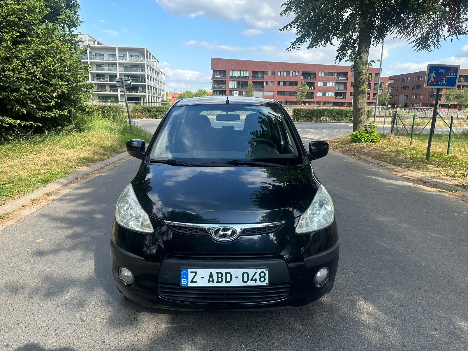 HYUNDAI I10 • AUTOMATIQUE • ESSENCE •, Auto's, Stof, Zwart, Zwart, Bedrijf
