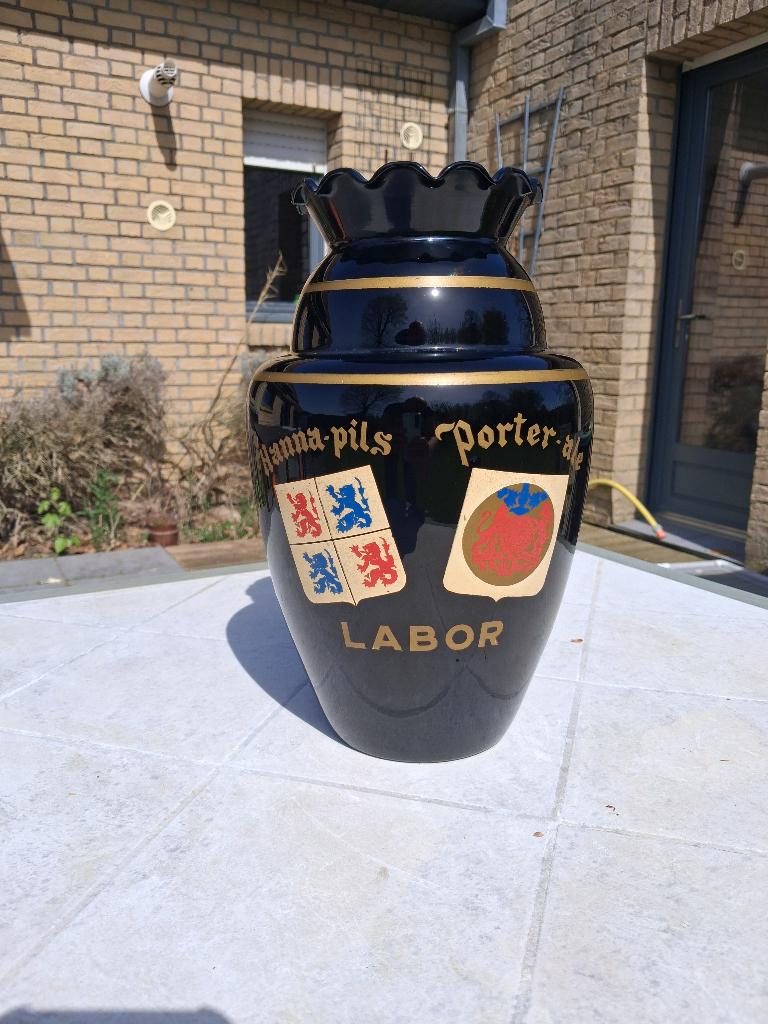Vase publicitaire Hanna-pils Labor, Collections, Enlèvement ou Envoi, Comme neuf