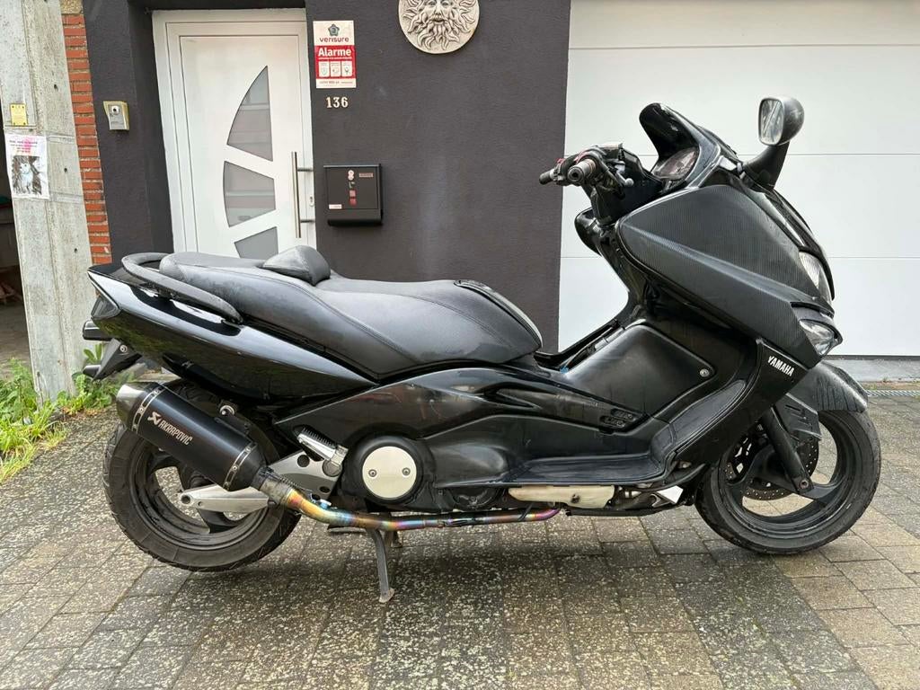 Scooter Yamaha T-max 500cc, Ophalen