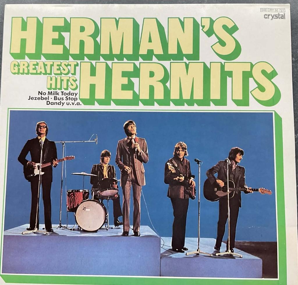 lp Herman's Hermits "Greatest Hits", Cd's en Dvd's, Vinyl | Overige Vinyl, Complilatie, Ophalen of Verzenden, 1960 - 1969, Zo goed als nieuw