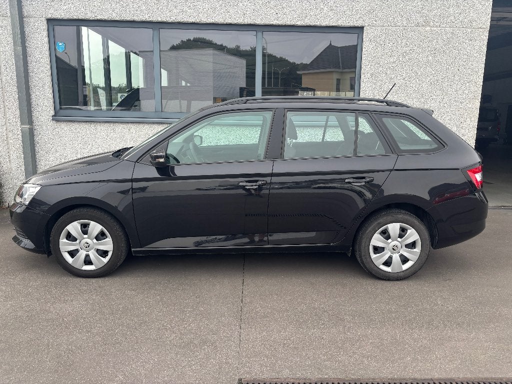 Fabia SW 1.0i Ambition AIRCO, Auto's, Voorwielaandrijving, Stof, 109 g/km, Zwart
