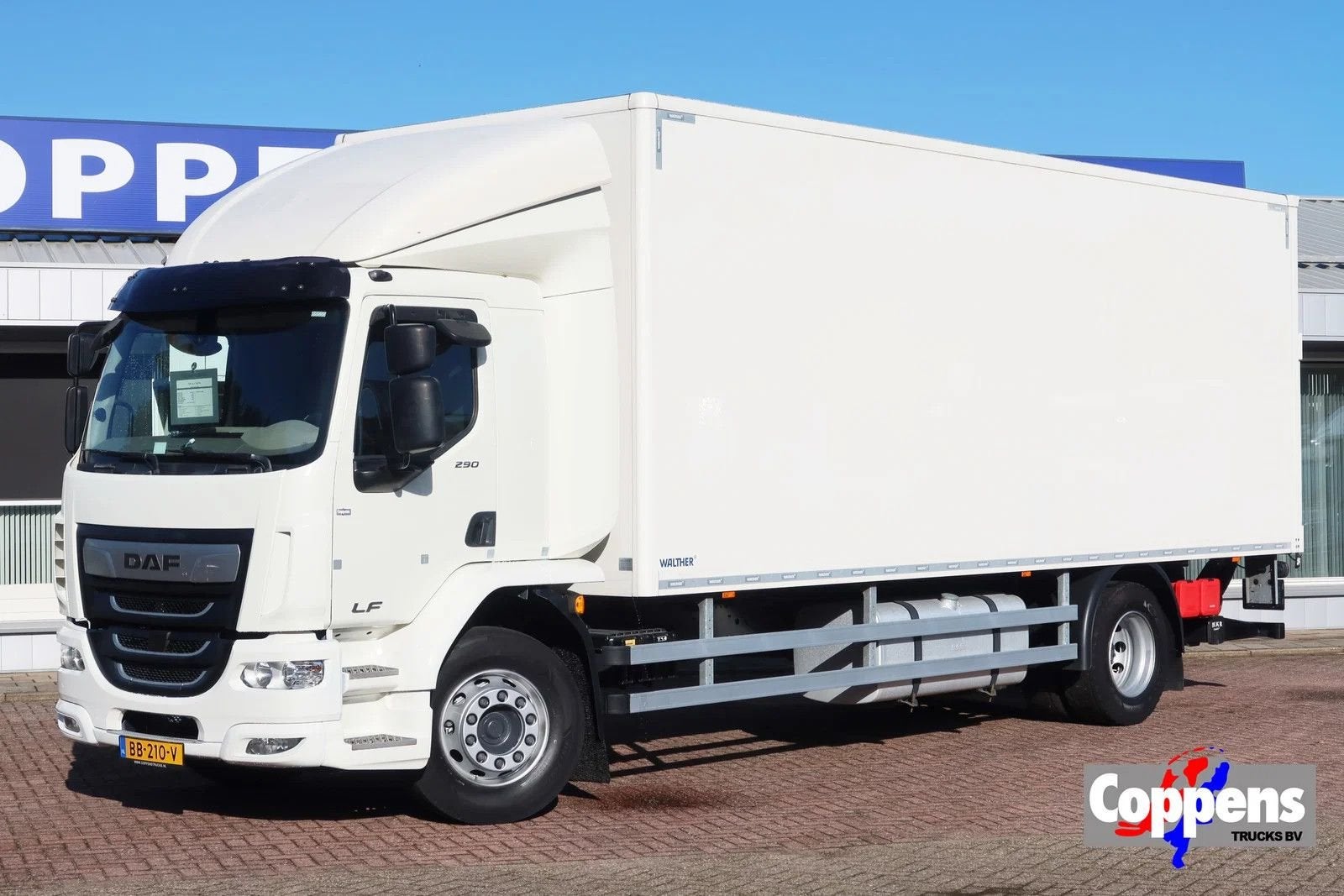 DAF LF 290 Bak+Klep 1500 kg, Automaat, Bedrijf, Diesel, DAF