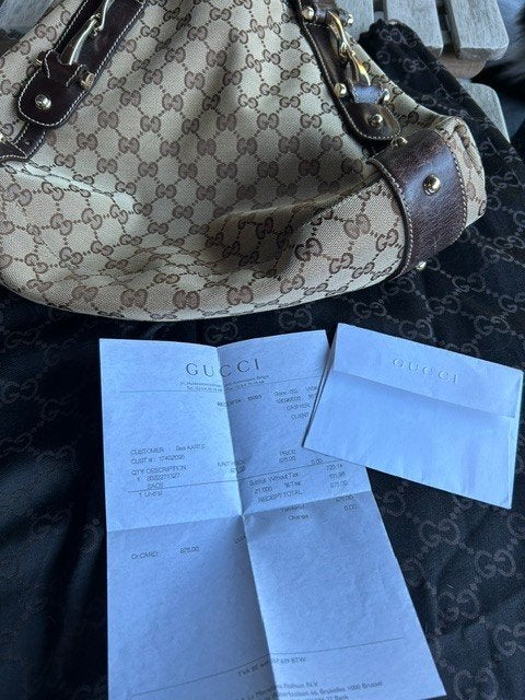 Originele Gucci Handtas Pelham Beige – Incl. Aankoopbewijs, Handtassen en Accessoires, Tassen | Damestassen, Ophalen, Beige, Handtas