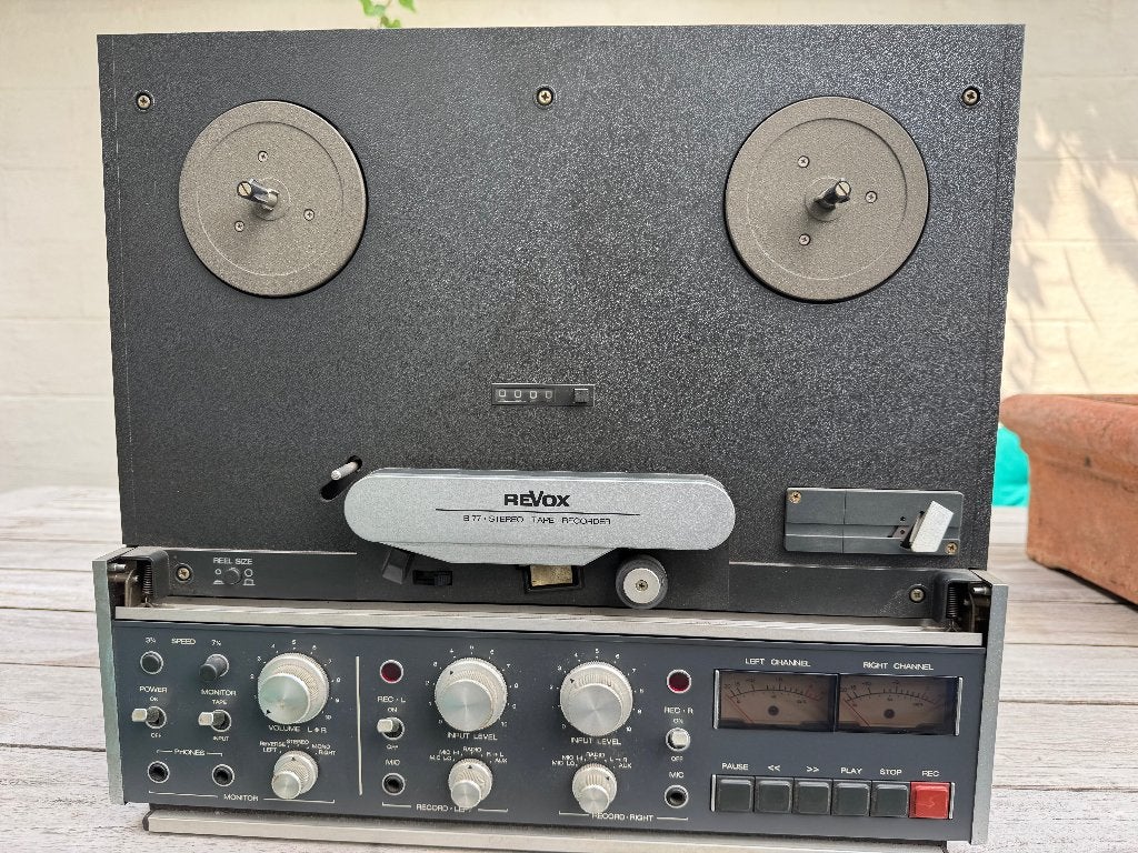 Revox B77, TV, Hi-fi & Vidéo, Enregistreurs audio, Enlèvement, Magnétophone