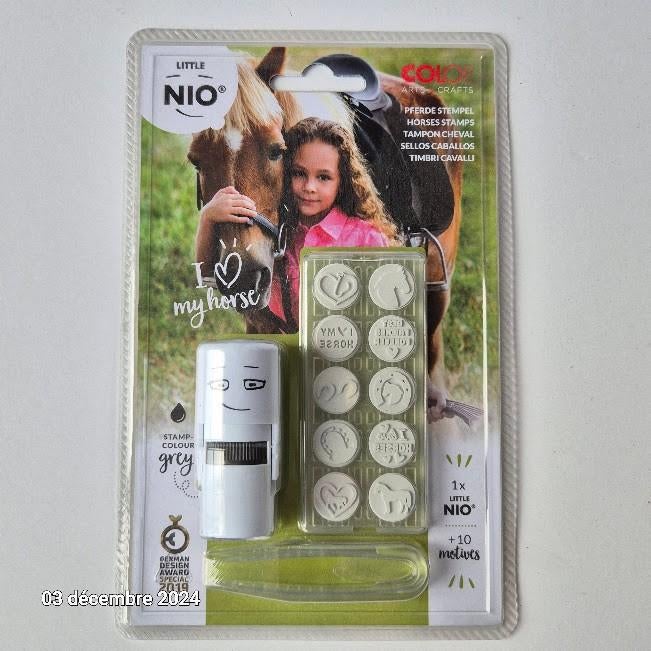 DIY-automatische stempel, met als thema het paard, Verzenden, Nieuw