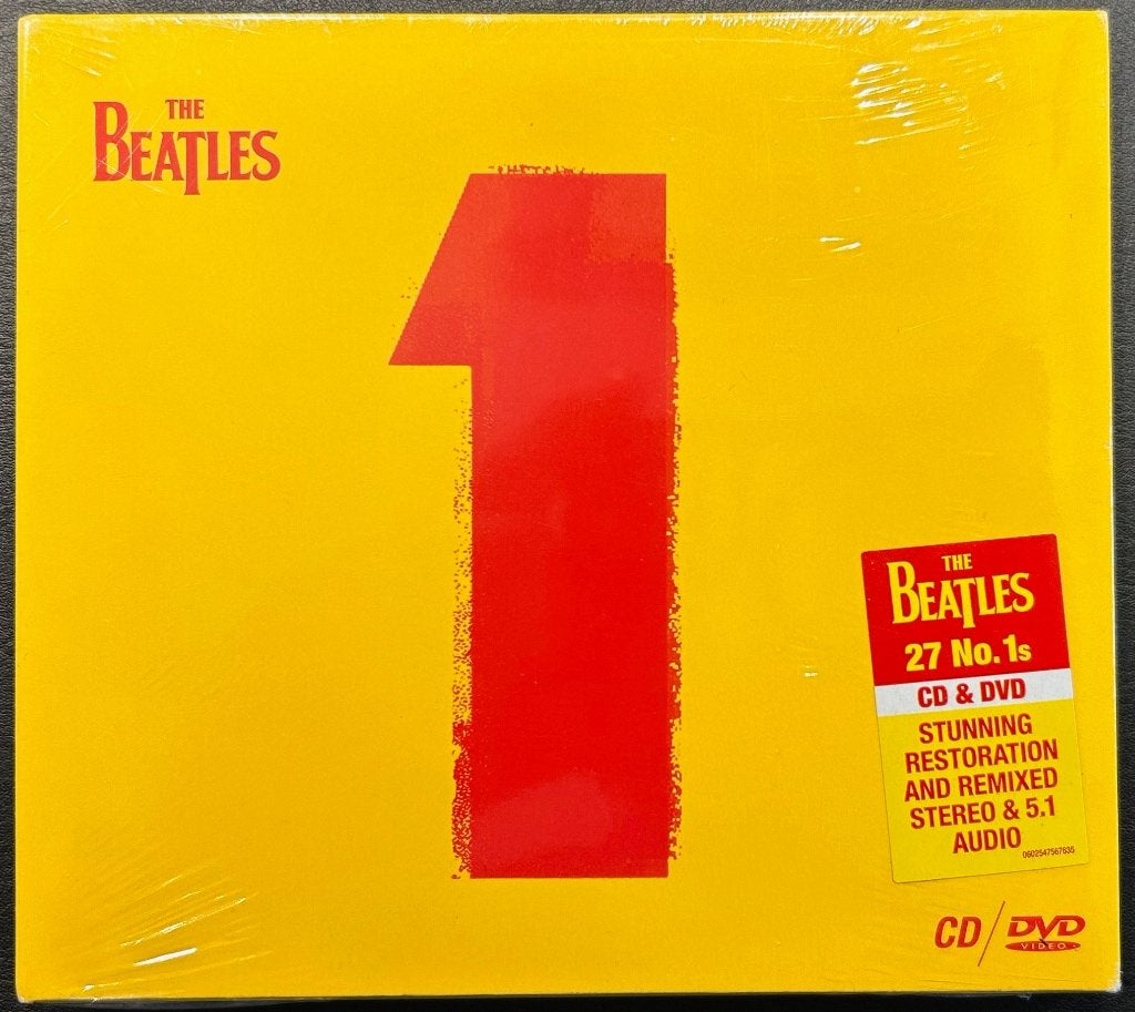 BEATLES - 1 ( CD / DVD set ), Cd's en Dvd's, Cd's | Rock, Zo goed als nieuw, Classic Rock, Album, Digipak, Extra's, Inclusief DVD