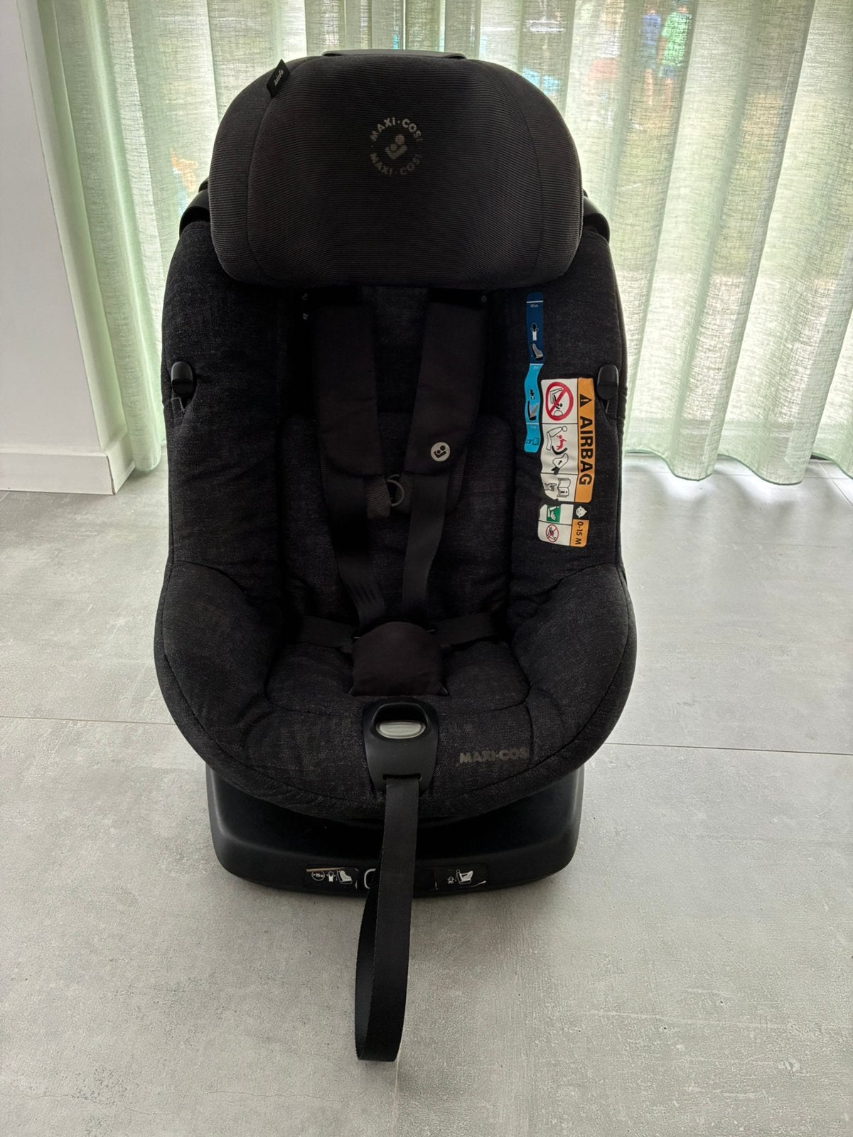 Maxi-Cosi AxissFix 360graden draaibaar, Kinderen en Baby's, Ophalen, 9 t/m 18 kg, Zo goed als nieuw, Isofix