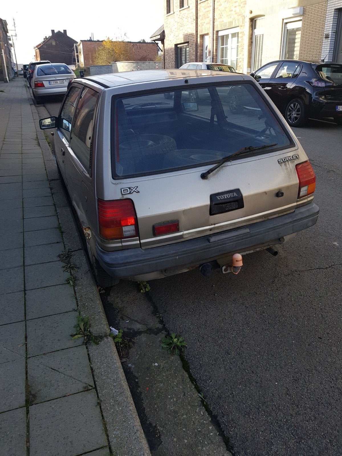 à vendre 2 Toyota starlet 1000 pour pièces faire offre, Auto's, Particulier, Te koop, Starlet
