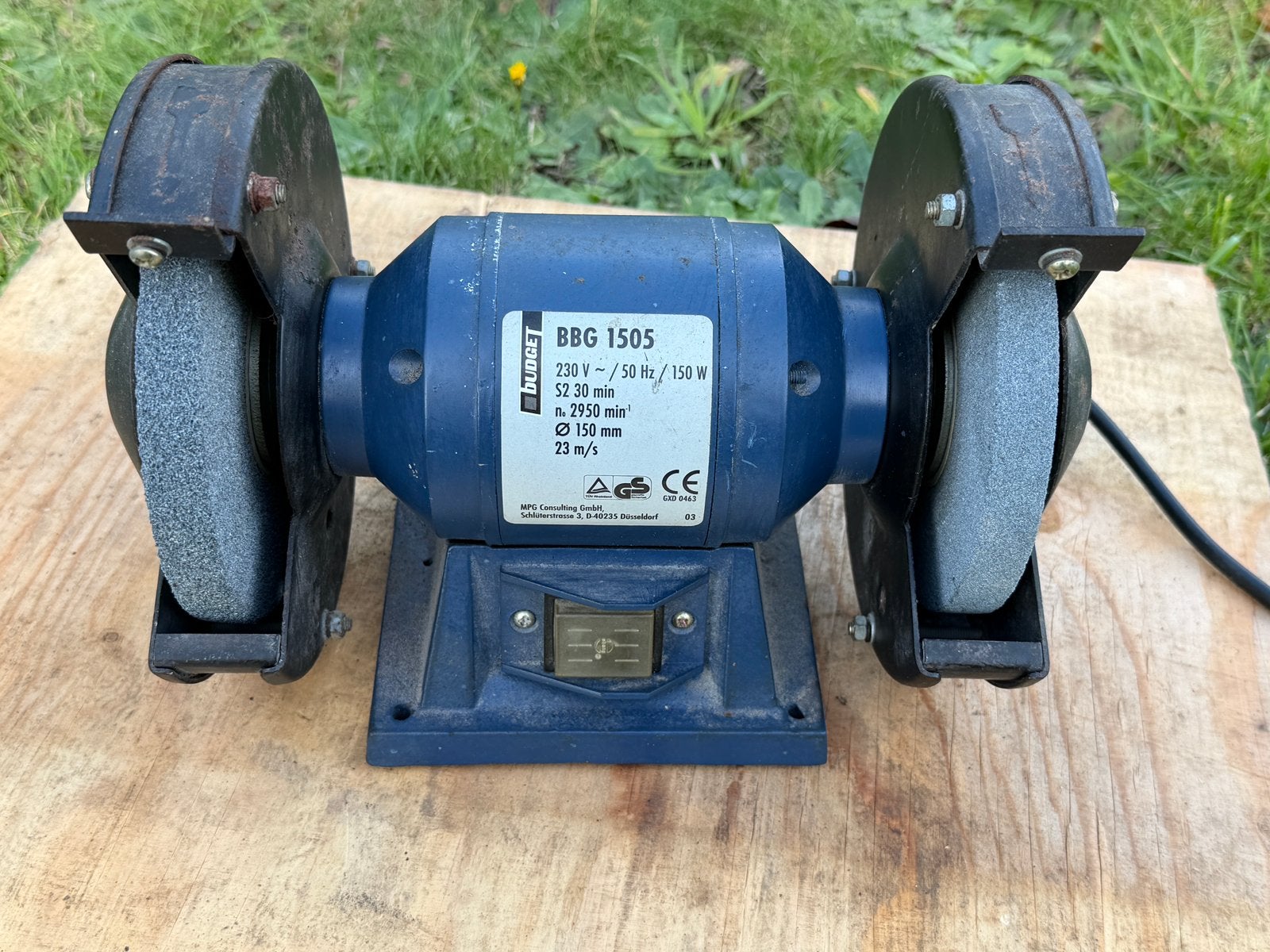 Slijpmolen werkbank, Ophalen, Gebruikt, Minder dan 700 watt, Werkbankslijpmachine